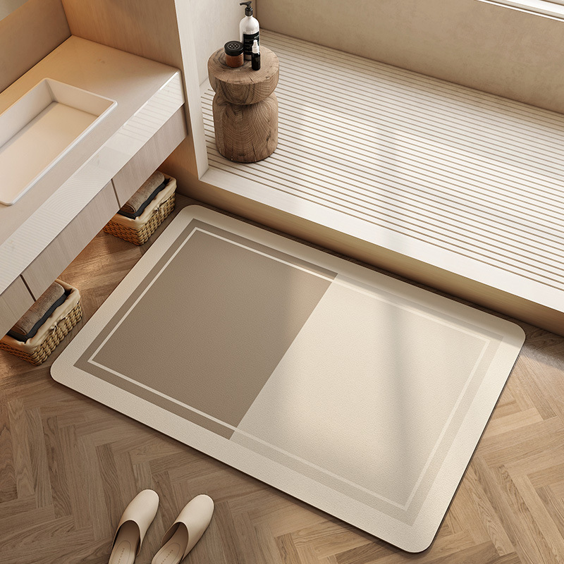 Zara Home Bathroom Rug - VIKAMA Wabi Sabi minimalistische stijl badkamervloermat