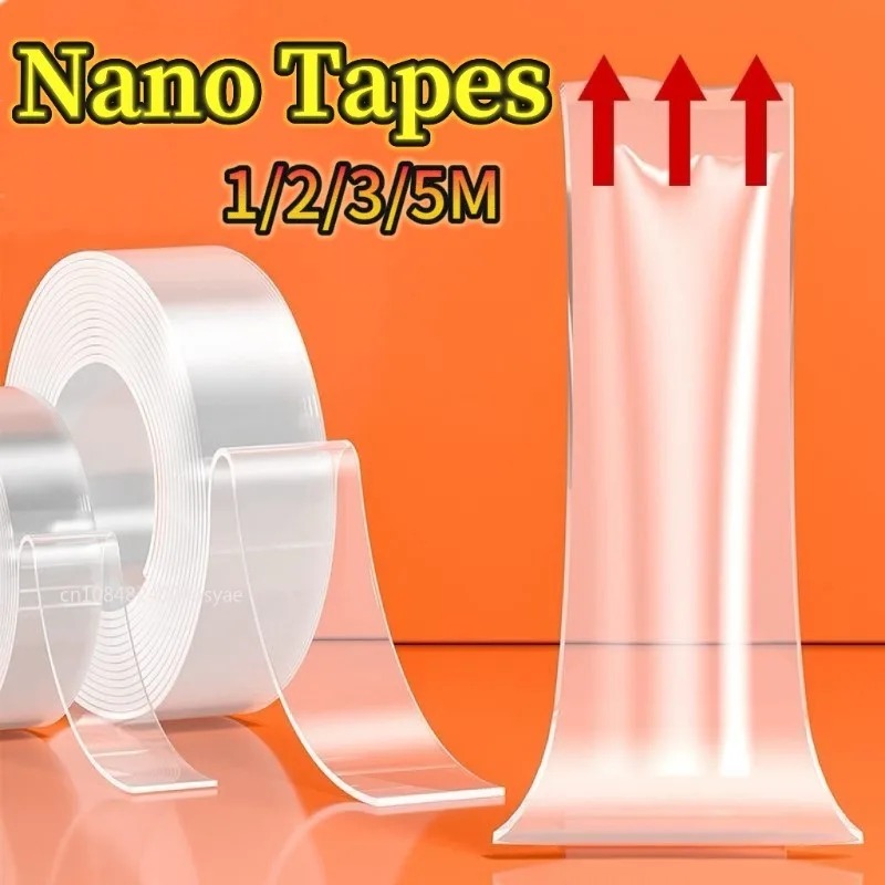 Home Bathroom Plumbing - Nano Tape Supersterke dubbelzijdige plakband Transparante