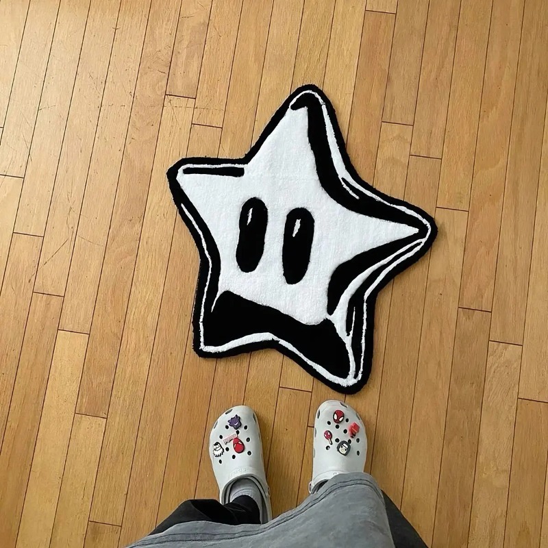 VIKAMA Cool Star Alien Cartoon - Home Bathroom Floor Mats recensie en prijs