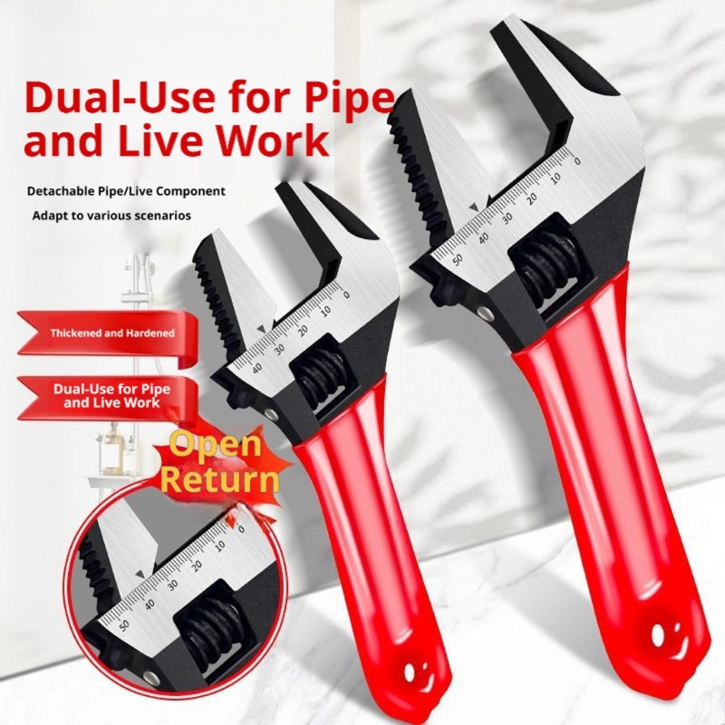 Verstelbare moersleutel met wi - Home Bathroom Plumbing recensie en prijs