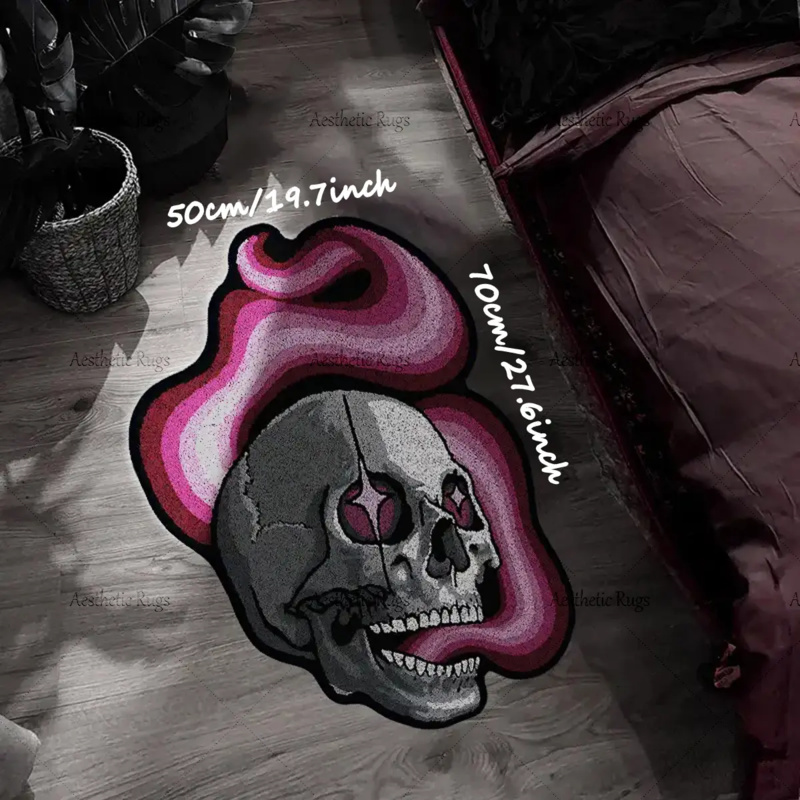 VIKAMA garbage rock-stijl skel - Zara Home Bathroom Rug recensie en prijs
