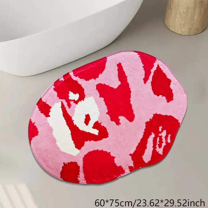 VIKAMA roze onregelmatige badk - Zara Home Bathroom Rug recensie en prijs