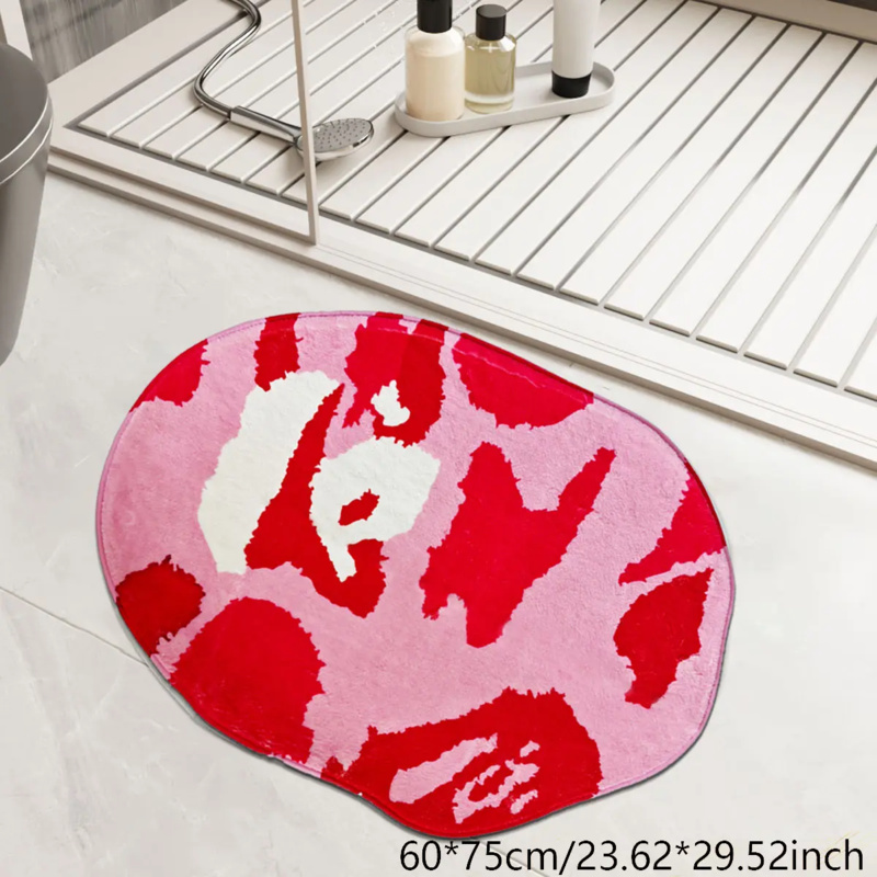 VIKAMA roze onregelmatige badk - Zara Home Bathroom Rug recensie en prijs