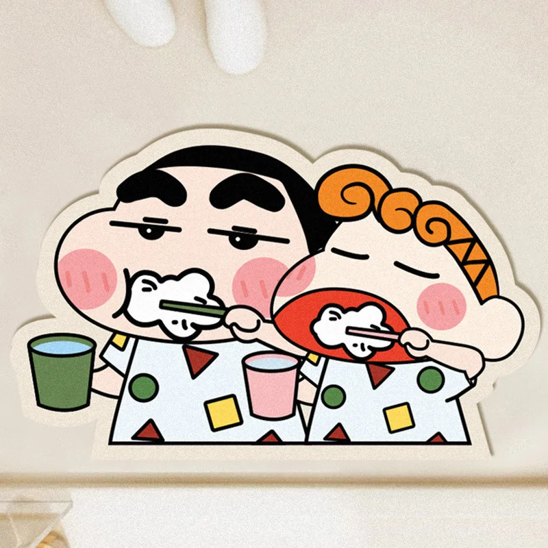Cartoon Schattige Krijt Shin-C - Home Bathroom Floor Mats recensie en prijs