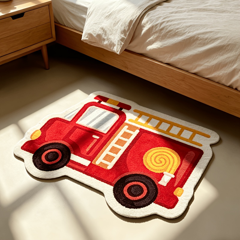 VIKAMA Cartoon brandweerwagenv - Home Bathroom Floor Mats recensie en prijs