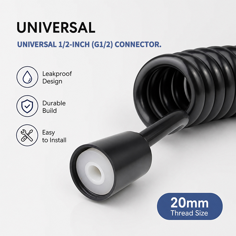 2m opgerolde veerslang intrekb - Home Bathroom Plumbing recensie en prijs