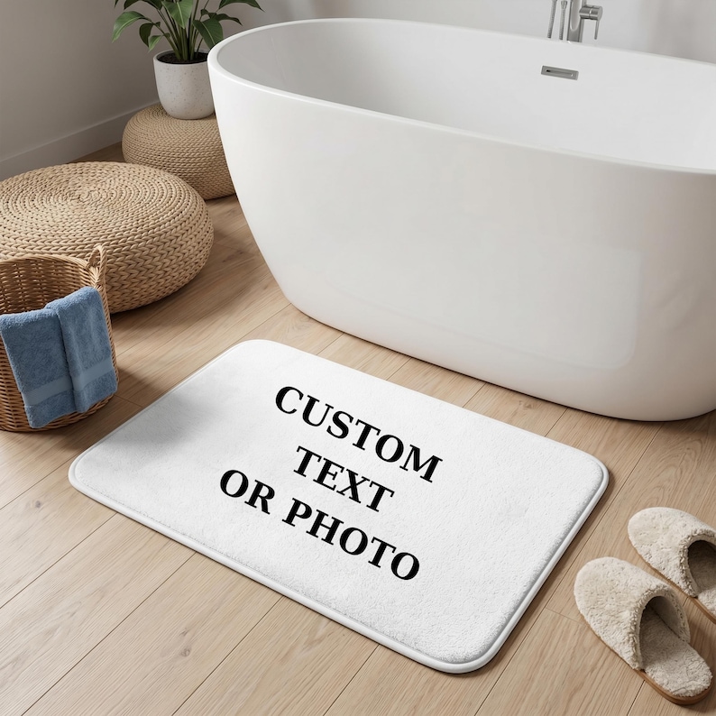 Gepersonaliseerde op maat gema - Home Bathroom Floor Mats recensie en prijs