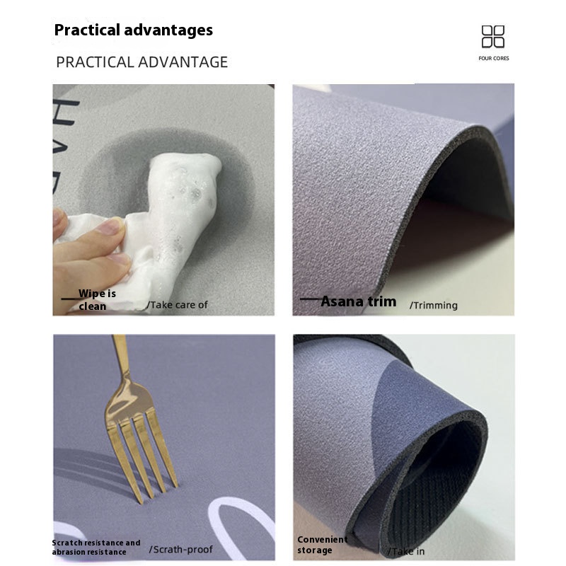 VIKAMA sneldrogende absorberen - Home Bathroom Floor Mats recensie en prijs