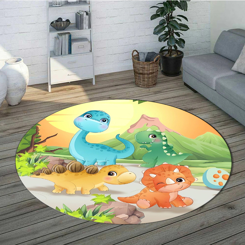 Schattig cartoon dinosaurus be - Zara Home Bathroom Rug recensie en prijs