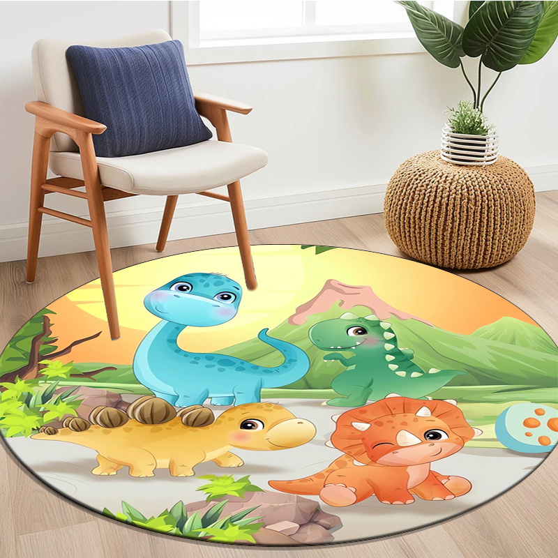Schattig cartoon dinosaurus be - Zara Home Bathroom Rug recensie en prijs