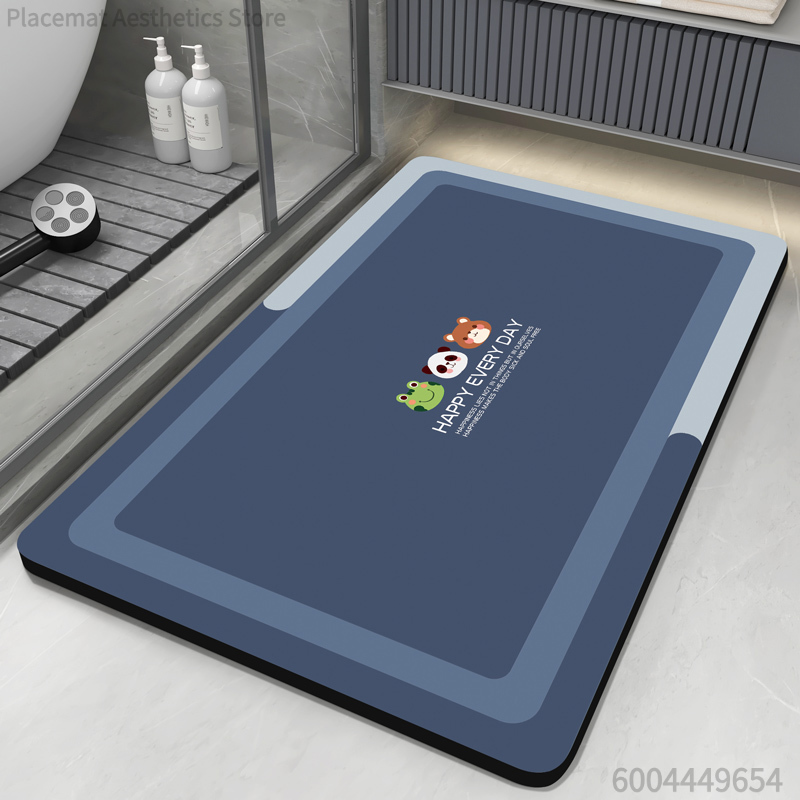 Superabsorberende badkamermat  - Home Bathroom Floor Mats recensie en prijs