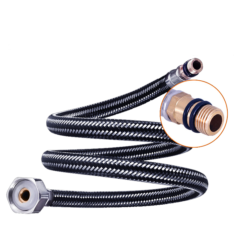 Roestvrij staal nylon gevlocht - Home Bathroom Plumbing recensie en prijs