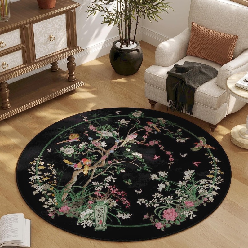 Chinese Bloemen Vogel Patroon  - Zara Home Bathroom Rug recensie en prijs