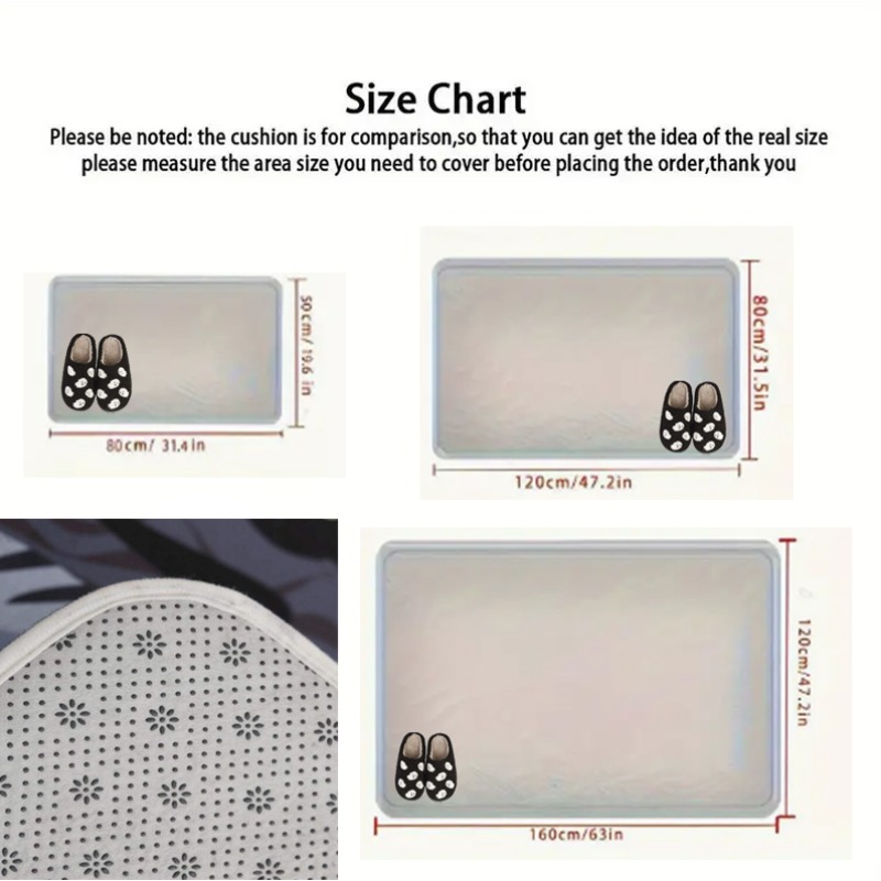 Scandinavische stijl plantenbl - Zara Home Bathroom Rug recensie en prijs