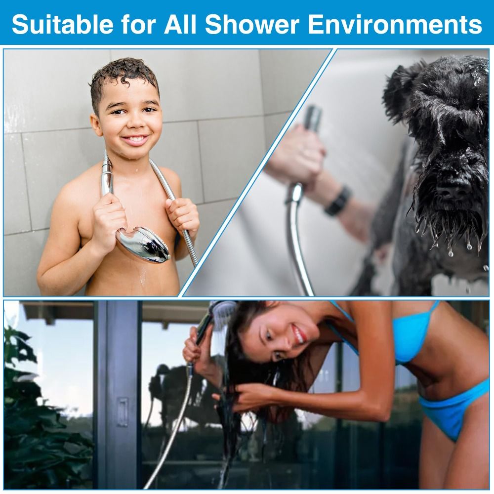 1,5/2m hogedrukdoucheslang met - Home Bathroom Plumbing recensie en prijs
