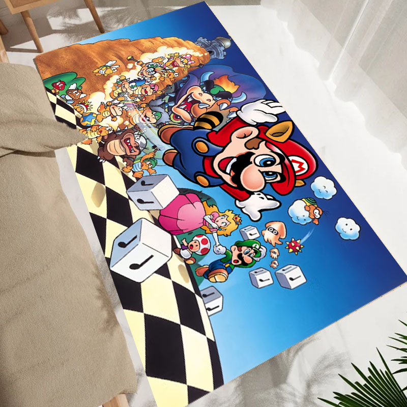Cartoon S-Super M-Mario Bros G - Home Bathroom Floor Mats recensie en prijs