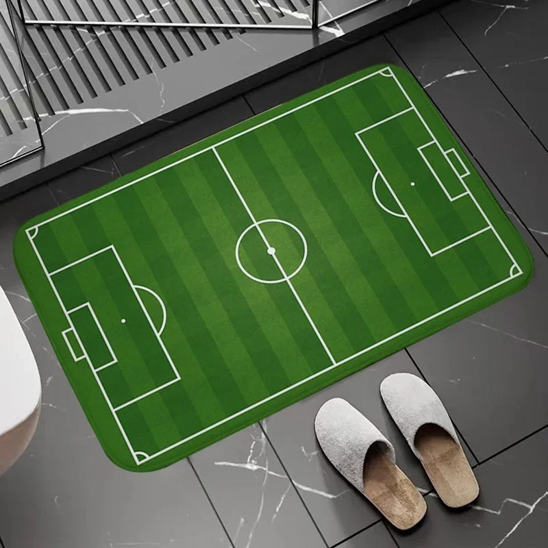 Voetbalveldpatroon Deurmat Voe - Zara Home Bathroom Rug recensie en prijs