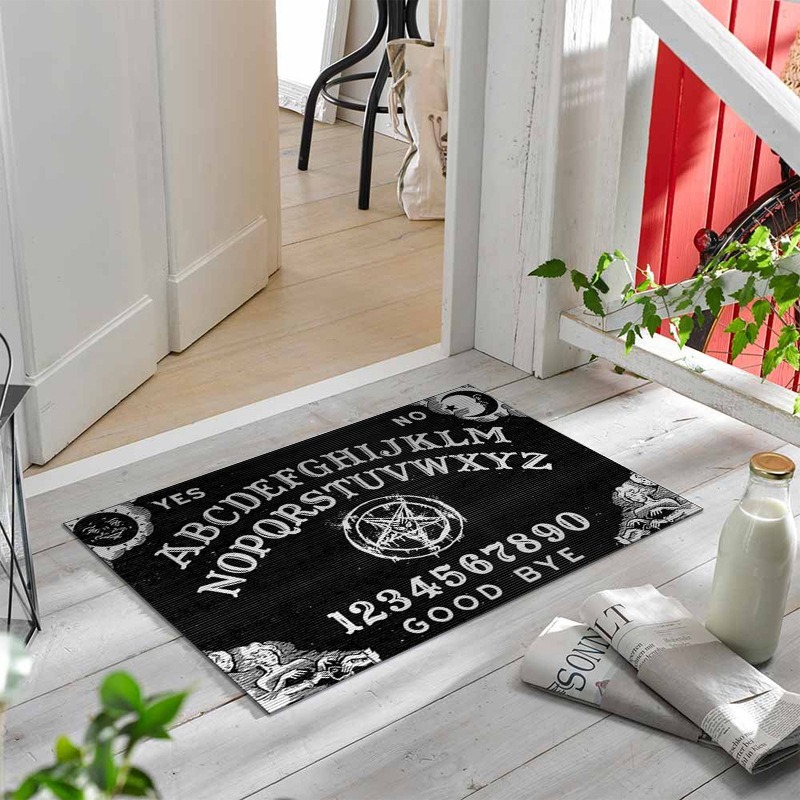 Donkere gotische vloermat voor - Zara Home Bathroom Rug recensie en prijs