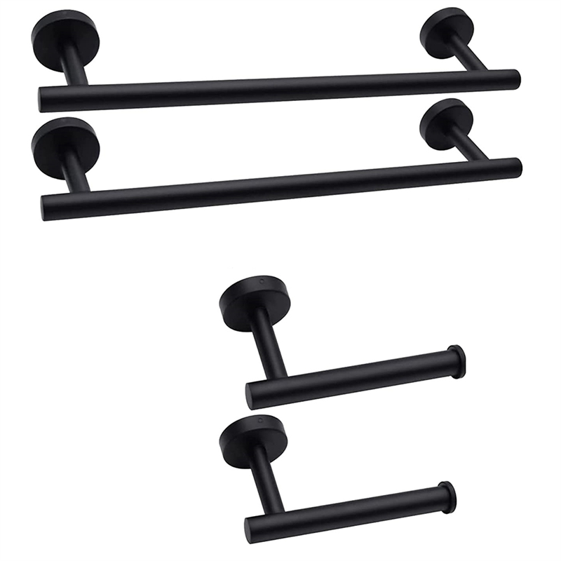 ABCL 14-delige matzwarte badka - Towel Bar Stainless recensie en prijs