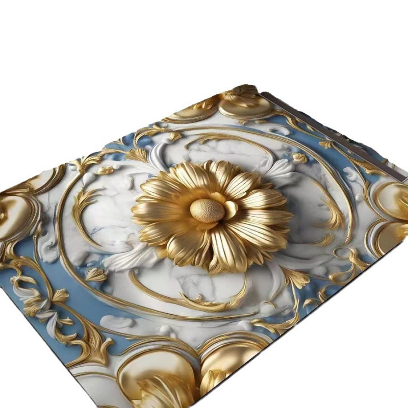 VIKAMA Light Luxury Lotus badk - Zara Home Bathroom Rug recensie en prijs